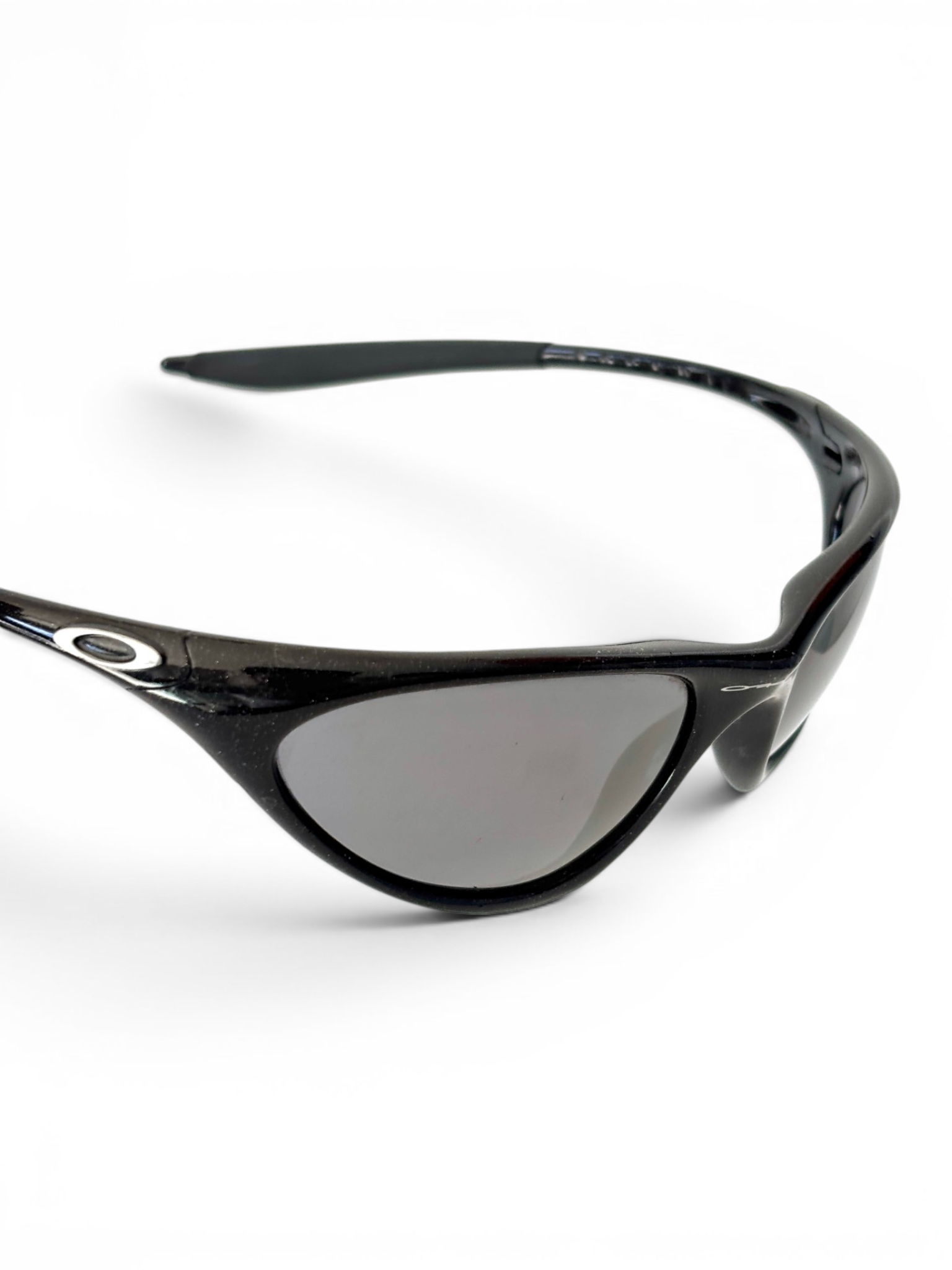 1997 Oakley Topcoat Metallic Black / Black Iridium
