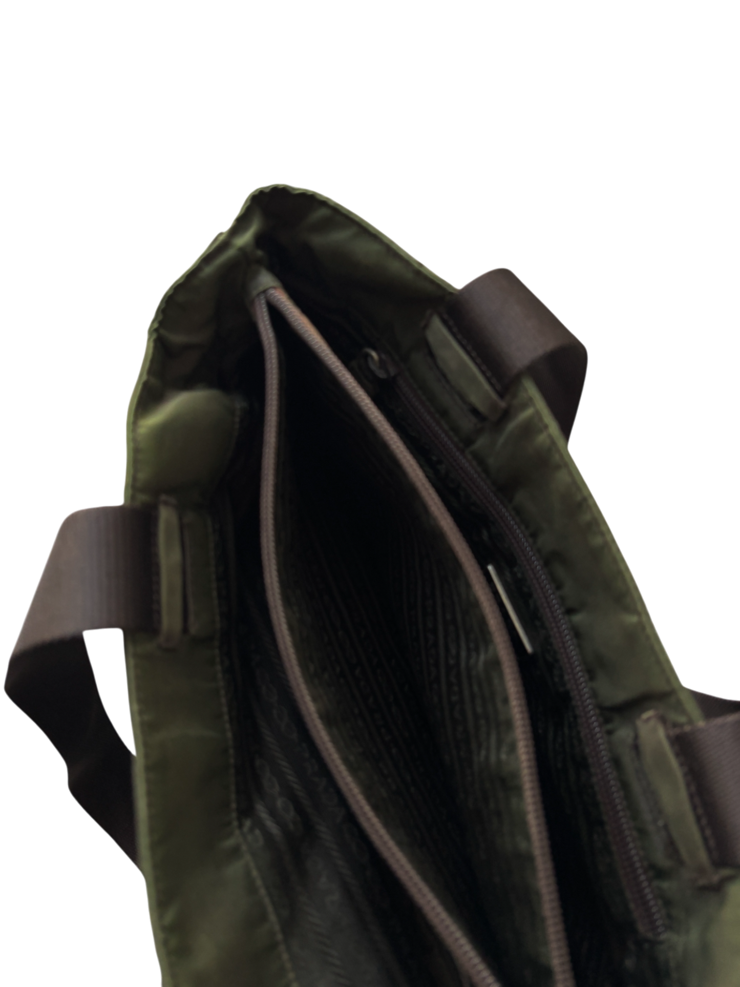 00'S PRADA SPORT FOREST GREEN SHOULDER BAG