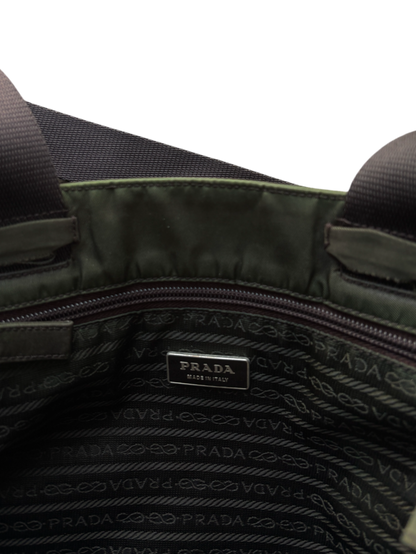 00'S PRADA SPORT FOREST GREEN SHOULDER BAG