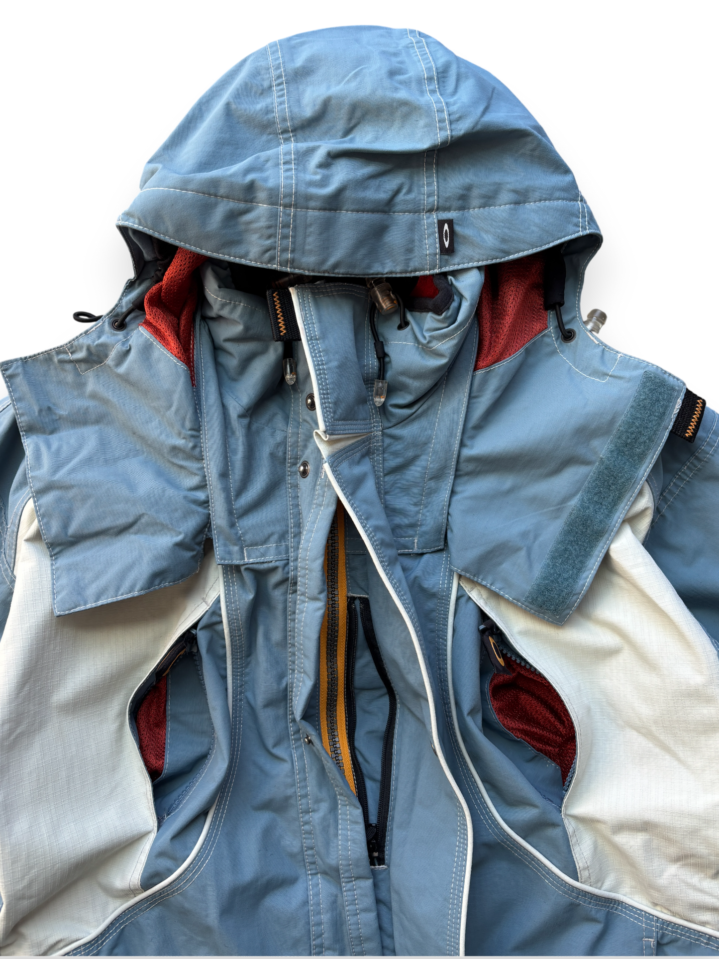 00's Oakley Software Panel Ski 2 in 1 Jacket (S)