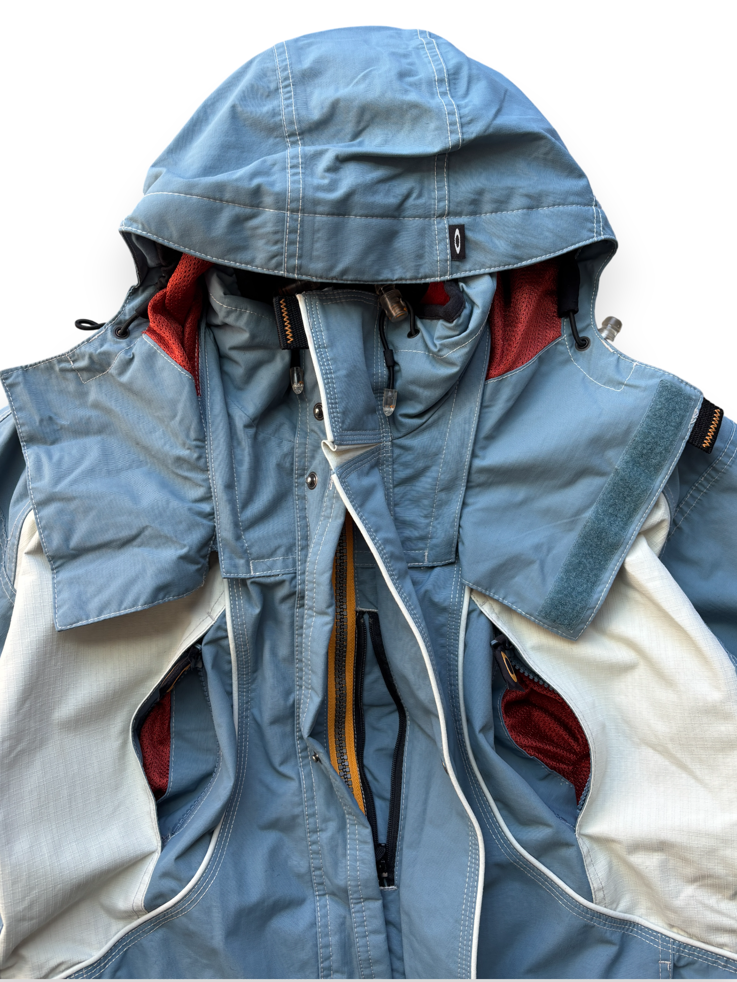 00's Oakley Software Panel Ski 2 in 1 Jacket (S)