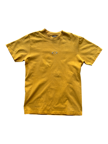 00'S OAKLEY SOFTWARE EMBROIDERED ICON YELLOW TEE