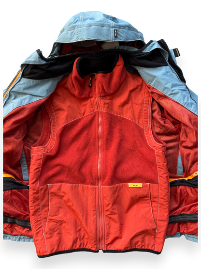 00's Oakley Software Panel Ski 2 in 1 Jacket (S)