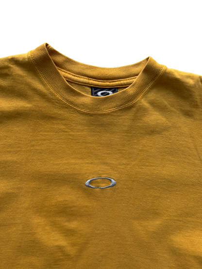 00'S OAKLEY SOFTWARE EMBROIDERED ICON YELLOW TEE
