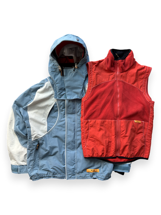 00's Oakley Software Panel Ski 2 in 1 Jacket (S)