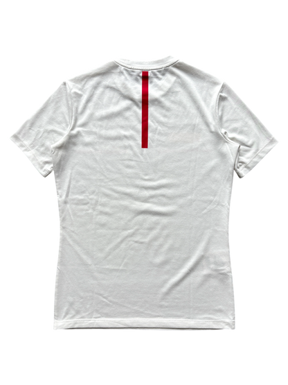 PRADA LUNA ROSSA  PIRELLI WHITE TEE