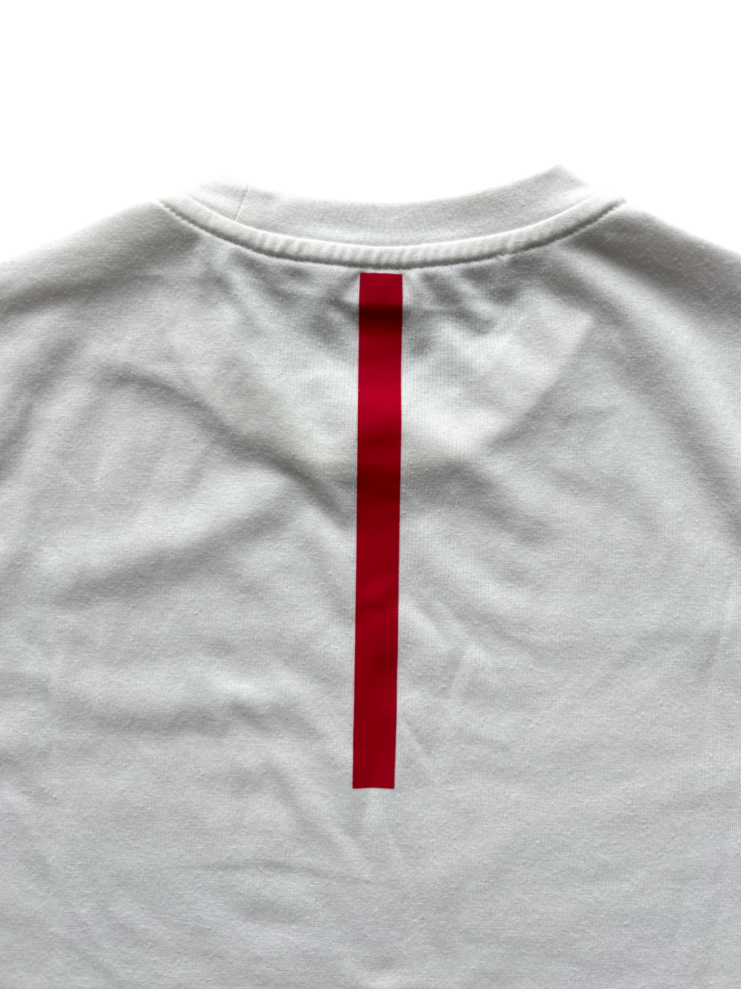 PRADA LUNA ROSSA  PIRELLI WHITE TEE