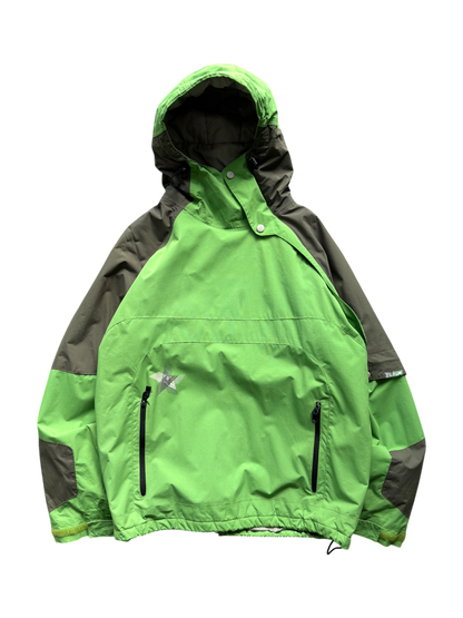 00's Quicksilver Asymmetrical Zipper Sky Jacket
