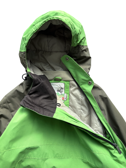 00's Quicksilver Asymmetrical Zipper Sky Jacket