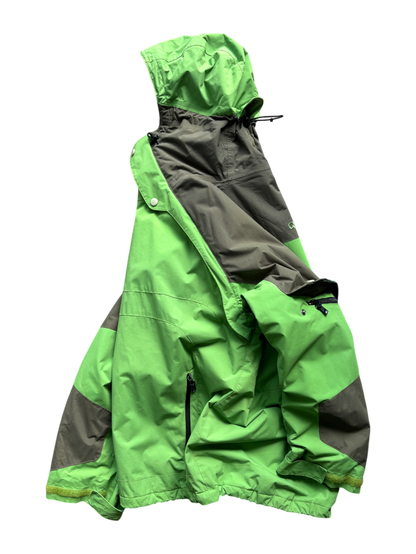 00's Quicksilver Asymmetrical Zipper Sky Jacket
