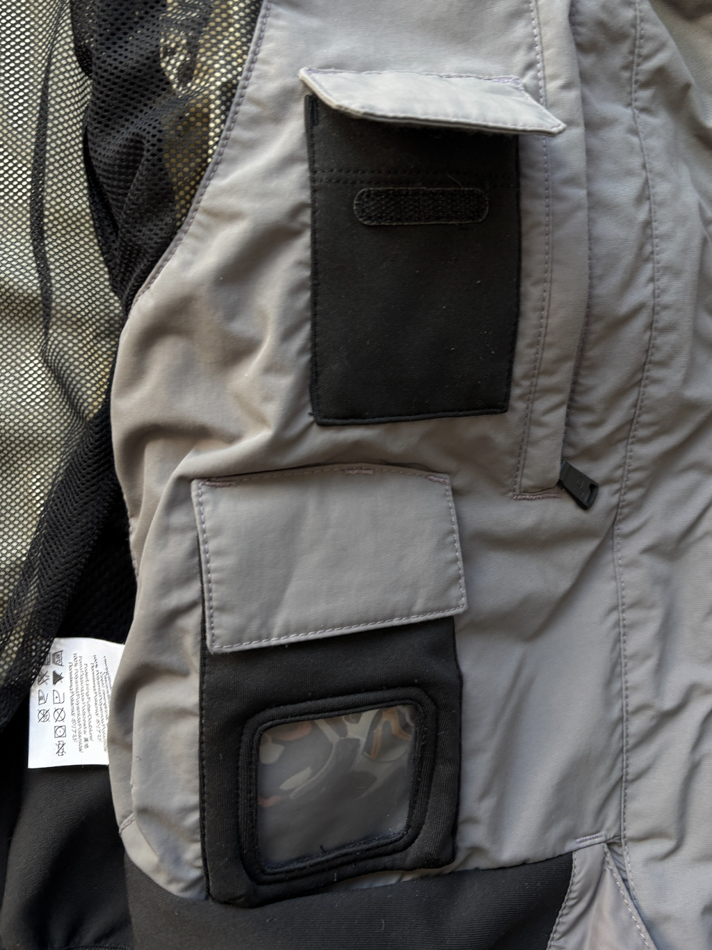 Peak Performance Chocolate / Blue Stripes Ski Jacket (L)