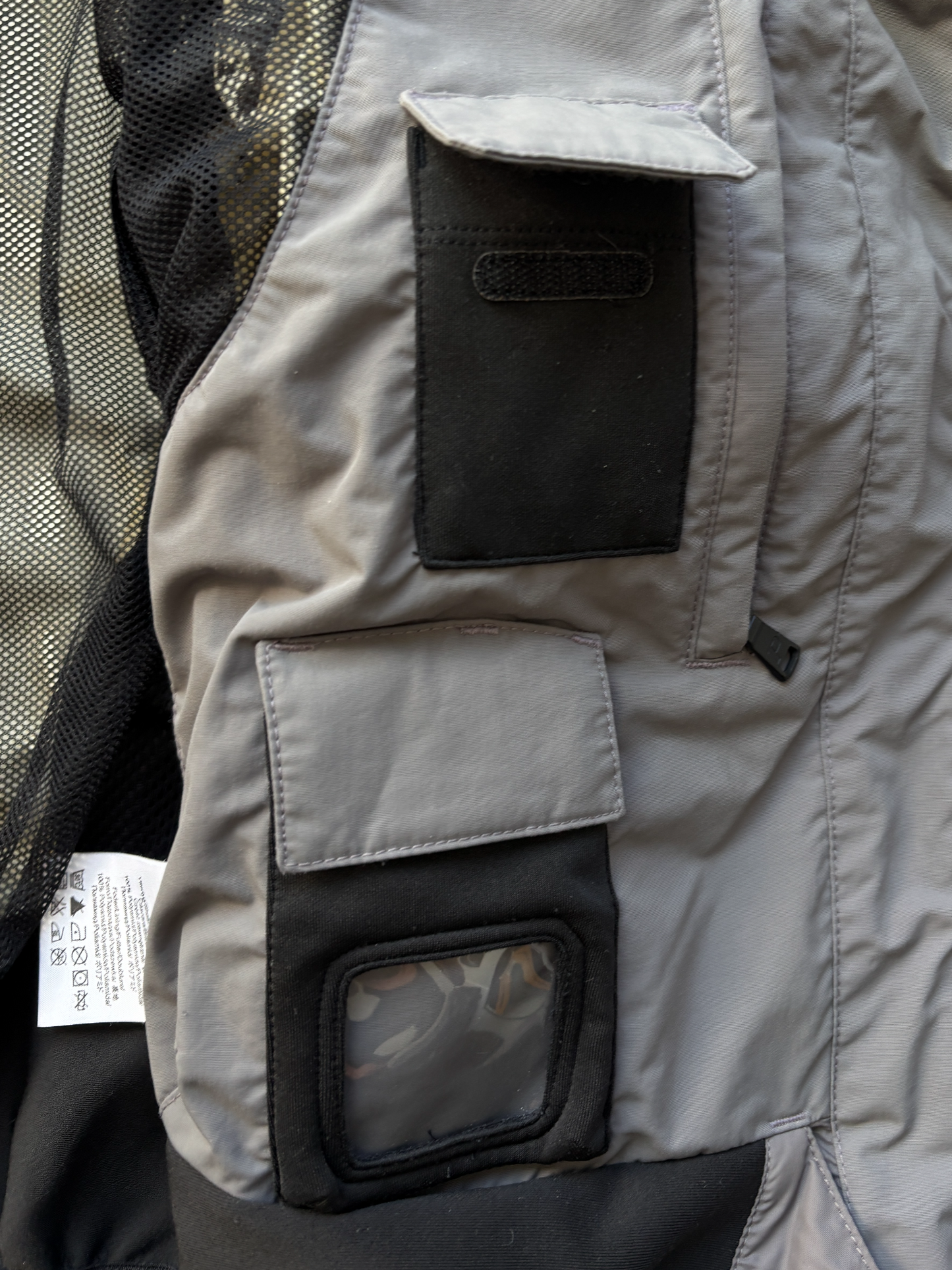 Peak Performance Chocolate / Blue Stripes Ski Jacket (L)