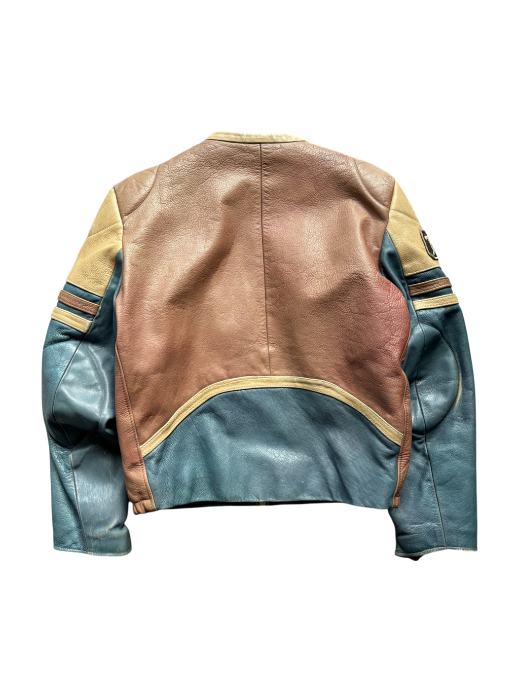 90'S LEATHER MOTO JACKET