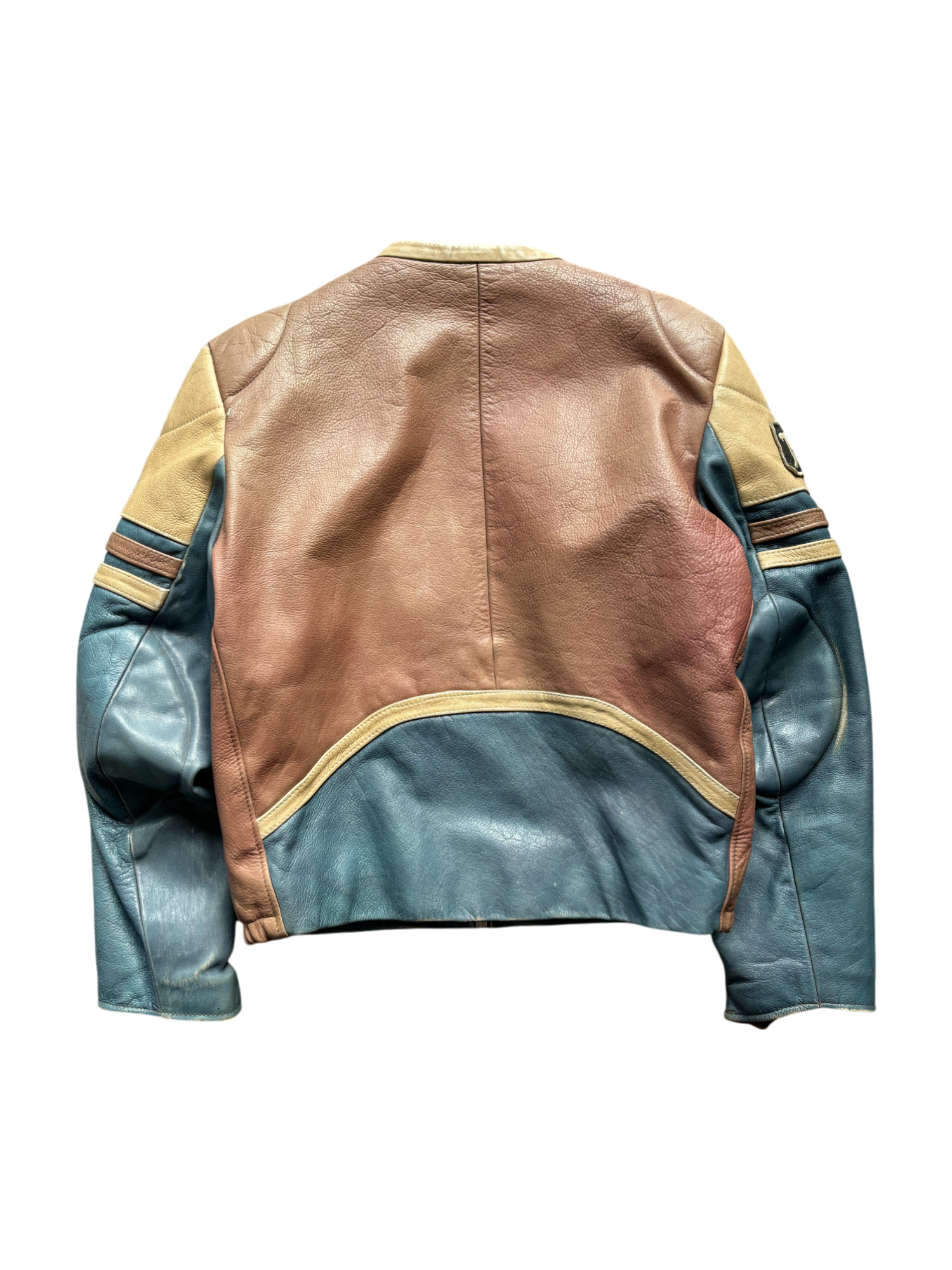 90'S LEATHER MOTO JACKET