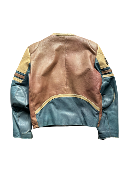 90'S REDSKINS LEATHER MOTO JACKET