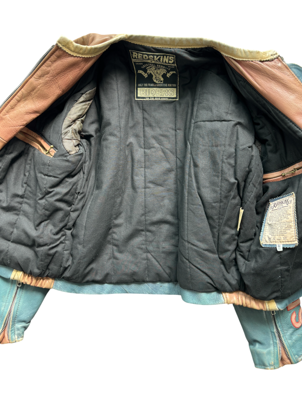 90'S LEATHER MOTO JACKET