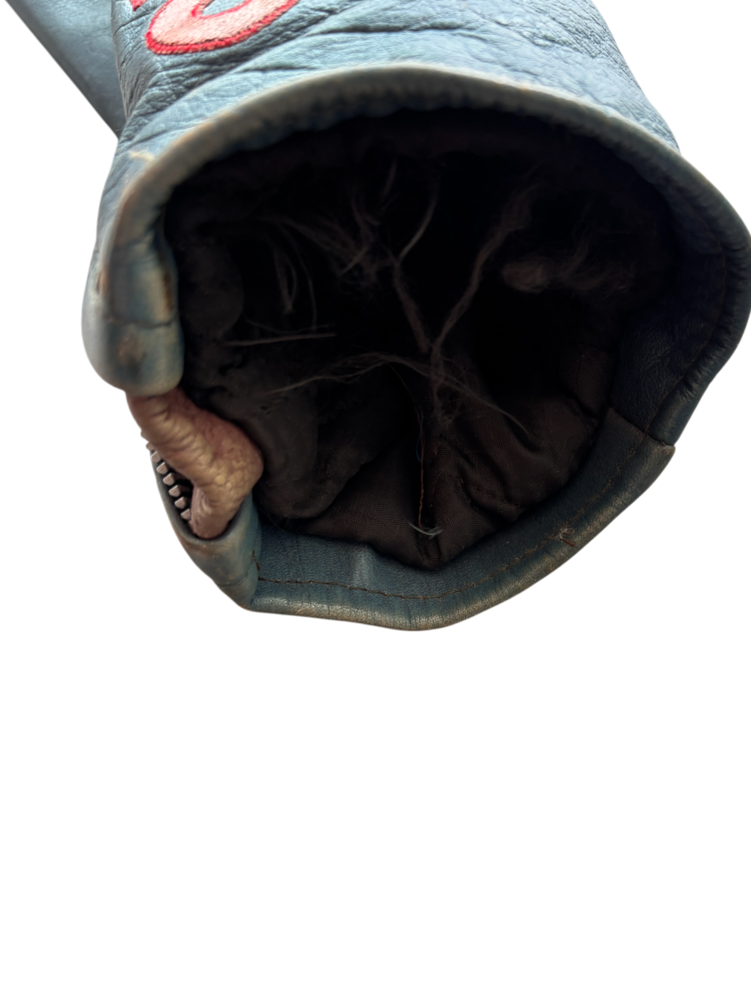 90'S LEATHER MOTO JACKET