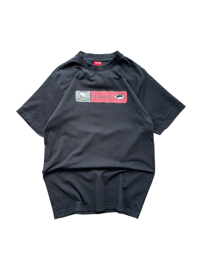 00's Oakley Skull Spell Out Tee