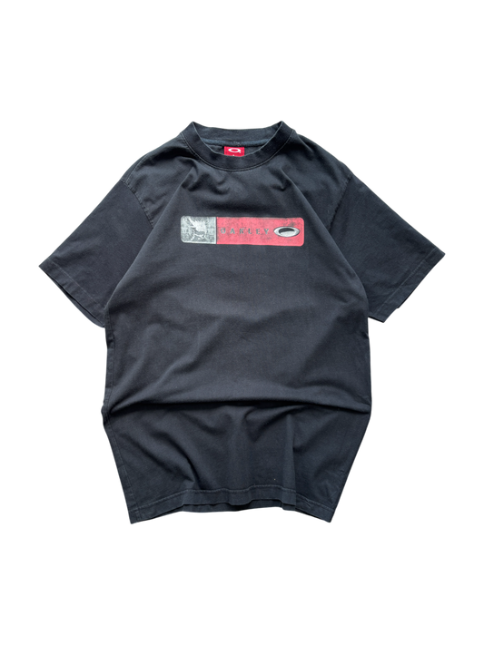 00's Oakley Skull Spell Out Tee