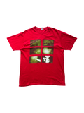 FW18 SUPREME RUBBER JOHNNY RED TEE