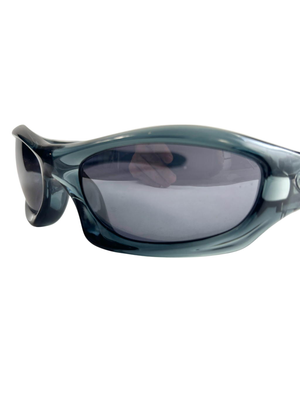 OAKLEY MONSTER DOG CRYSTAL BLUE BLACK IRIDIUM