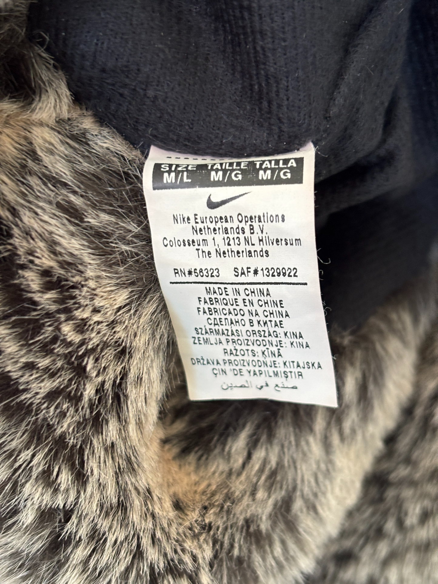 Early 2000's Nike Therma-fit Trapper Hat (M-L)