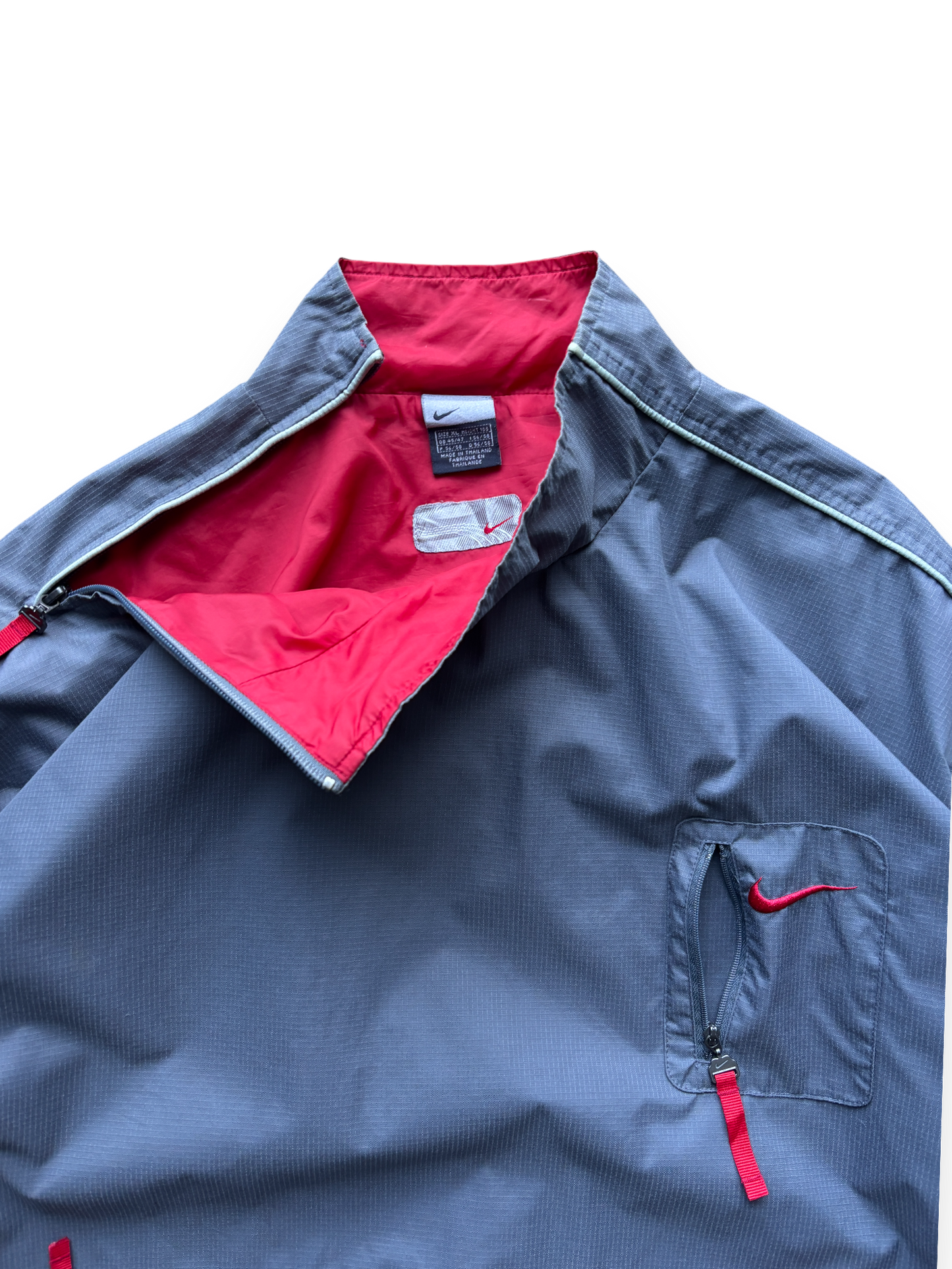 2001 Nike Hex Asymmetrical Zip Jacket (XL)