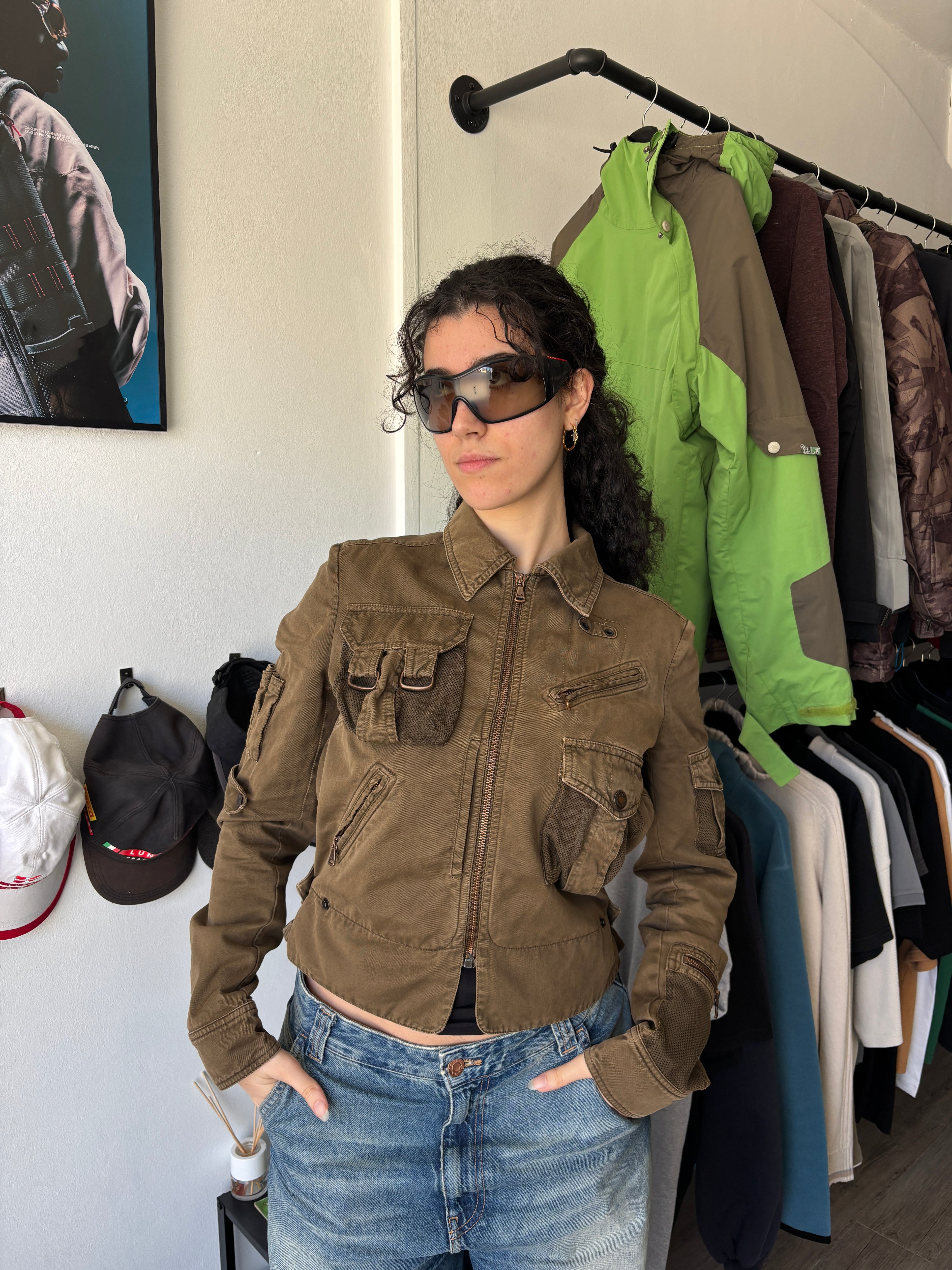 DOLCE & GABBANA FW 2003 MILITARY CARGO JACKET