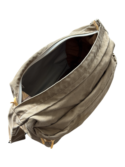 PORTER-YOSHIDA & CO BEIGE MESSENGER BAG