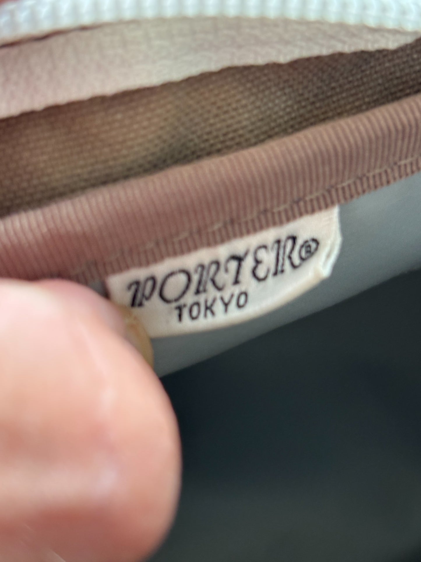 PORTER-YOSHIDA & CO BEIGE MESSENGER BAG