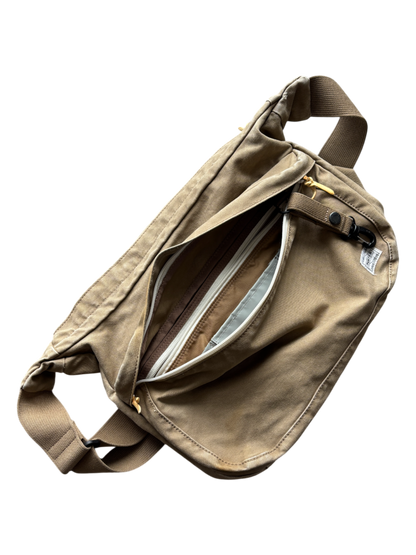 PORTER-YOSHIDA & CO BEIGE MESSENGER BAG