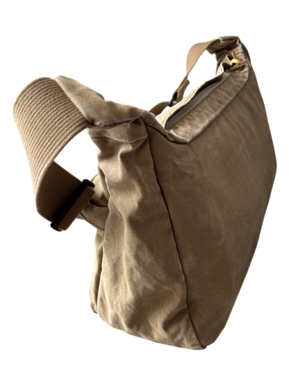 PORTER-YOSHIDA & CO BEIGE MESSENGER BAG