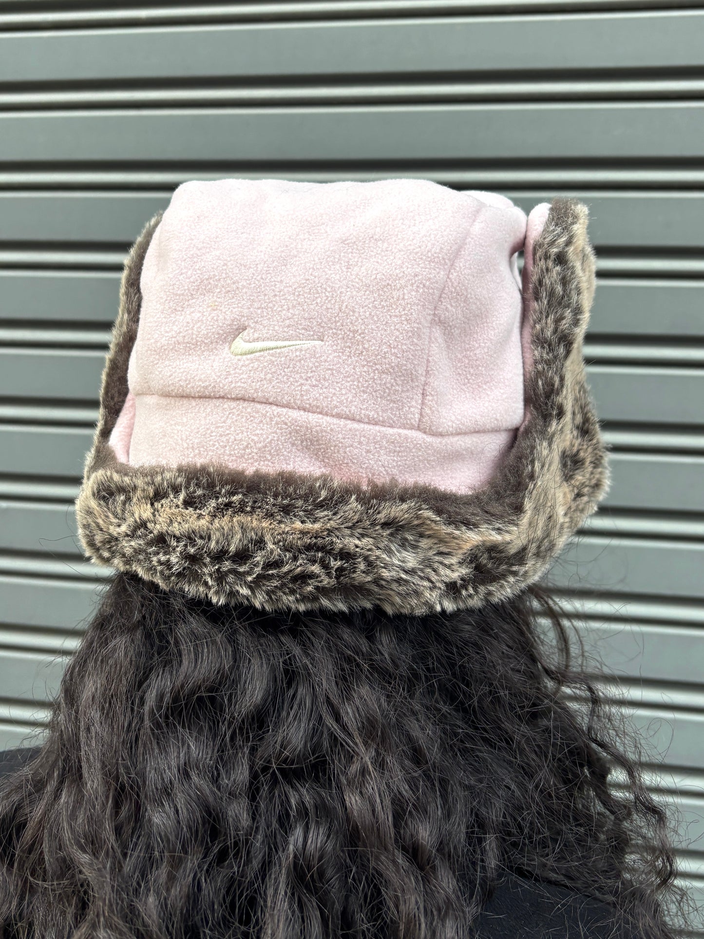 Early 2000's Nike Therma-fit Trapper Hat (M-L)