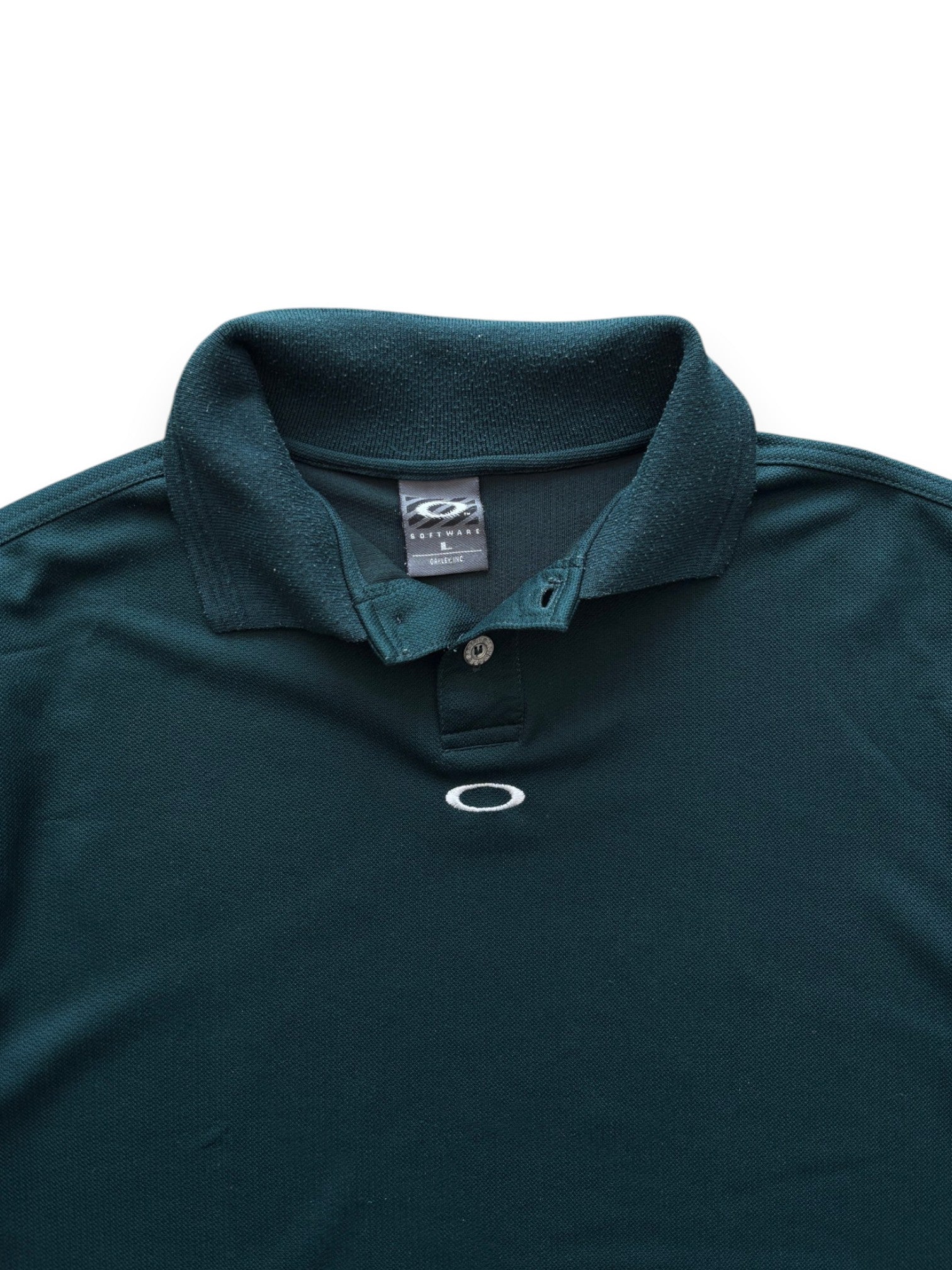 2000's Oakley Software Forest Green Icon Polo (L) – 16.88studio