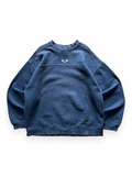 2000's Oakley Software Static O Navy Crewneck (XL)