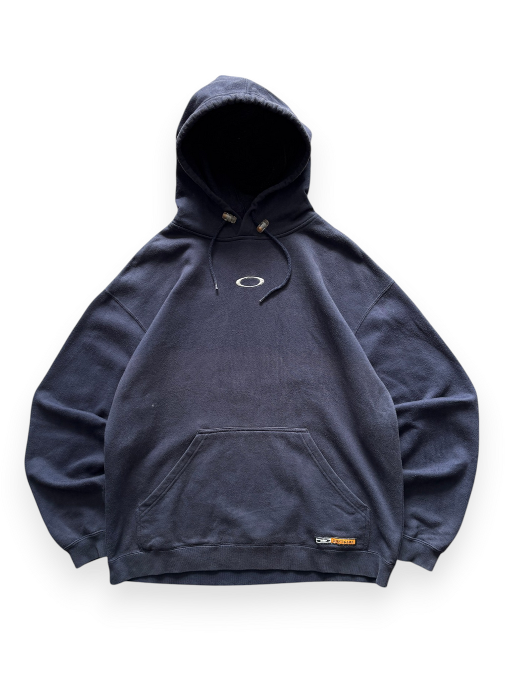 2000's Oakley Software Icon Navy Hoodie (M)