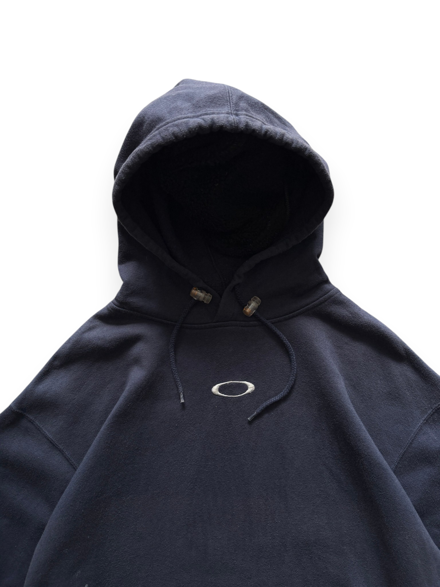 2000's Oakley Software Icon Navy Hoodie (M)
