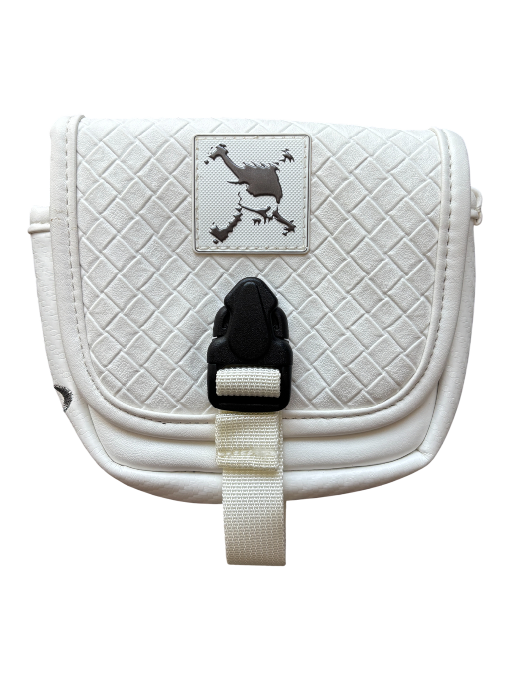 2000's Japan Exclusive Oakley Skull Embroidered Belt Pouch