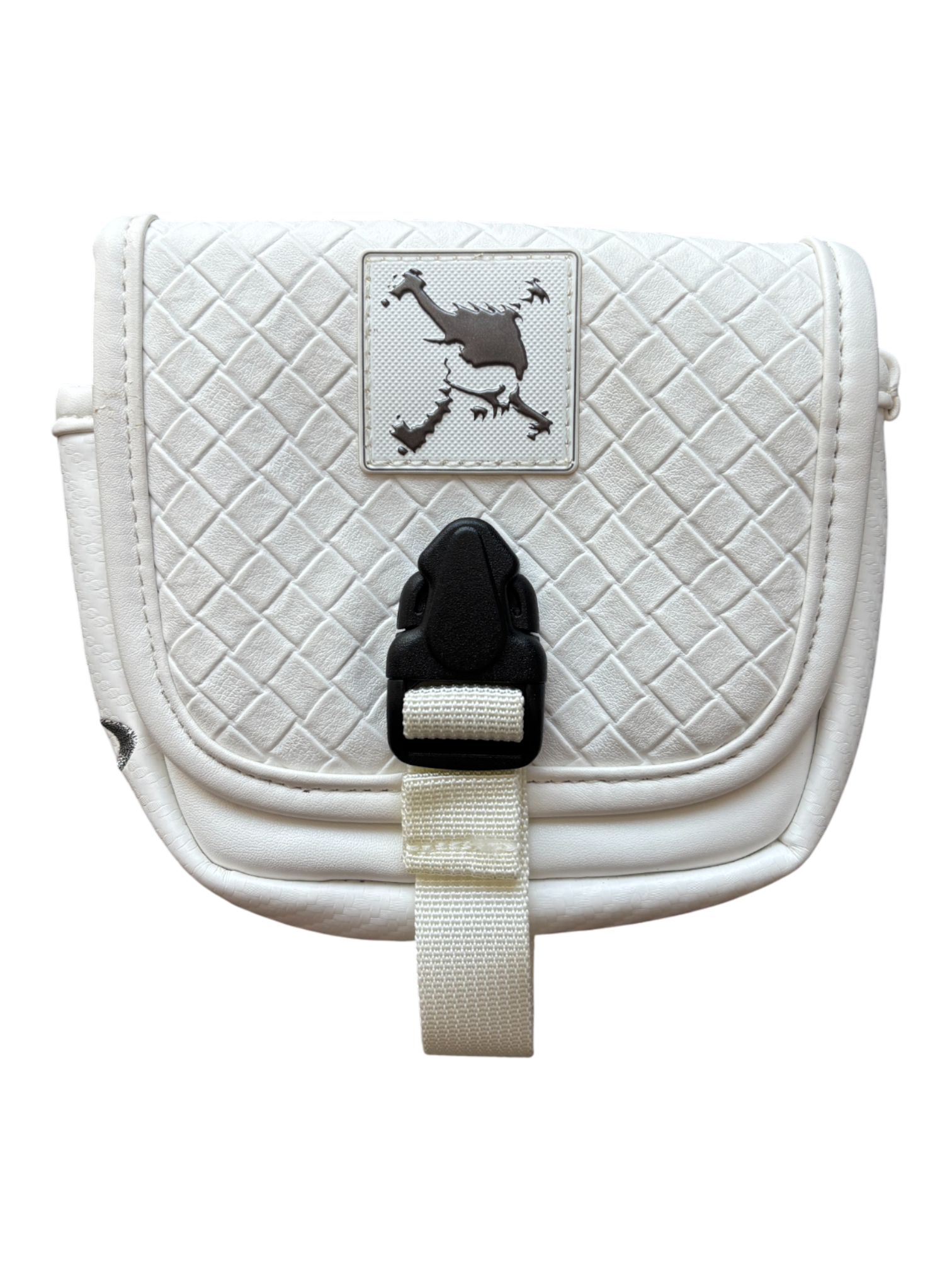 2000's Japan Exclusive Oakley Skull Embroidered Belt Pouch