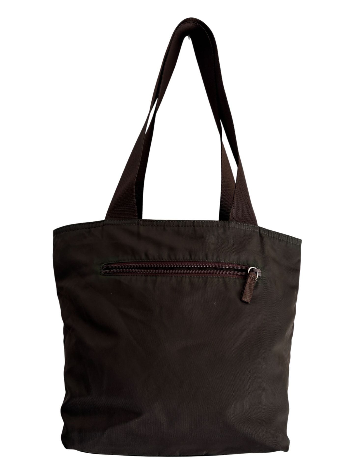 PRADA MAIN LINE FOREST GREEN SHOULDER BAG