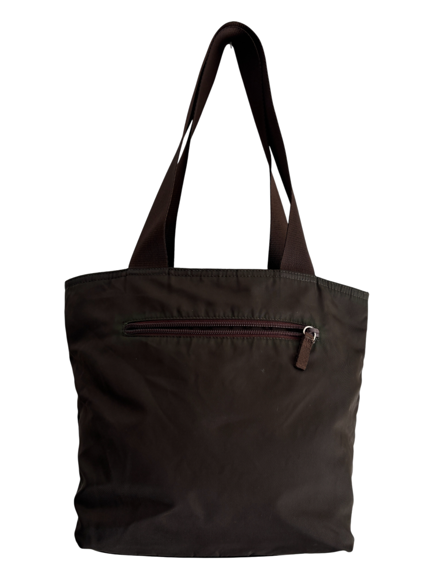 PRADA MAIN LINE FOREST GREEN SHOULDER BAG