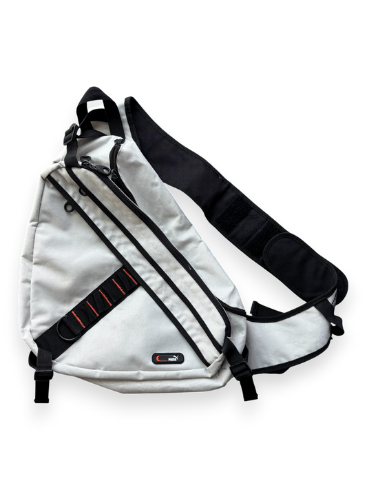 Early 2000's Puma 3 Compartment Sling Bag