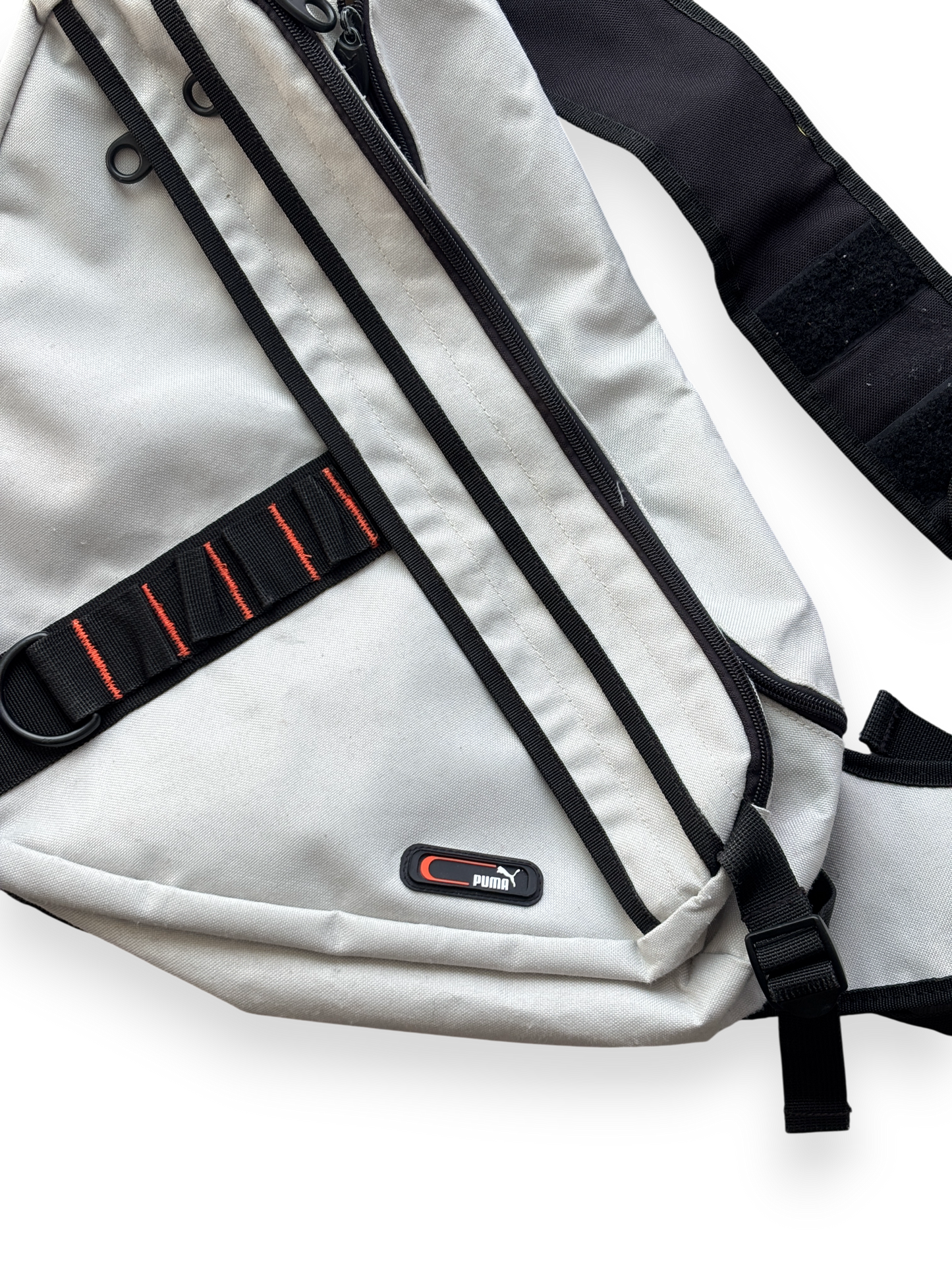 Early 2000's Puma 3 Compartment Sling Bag