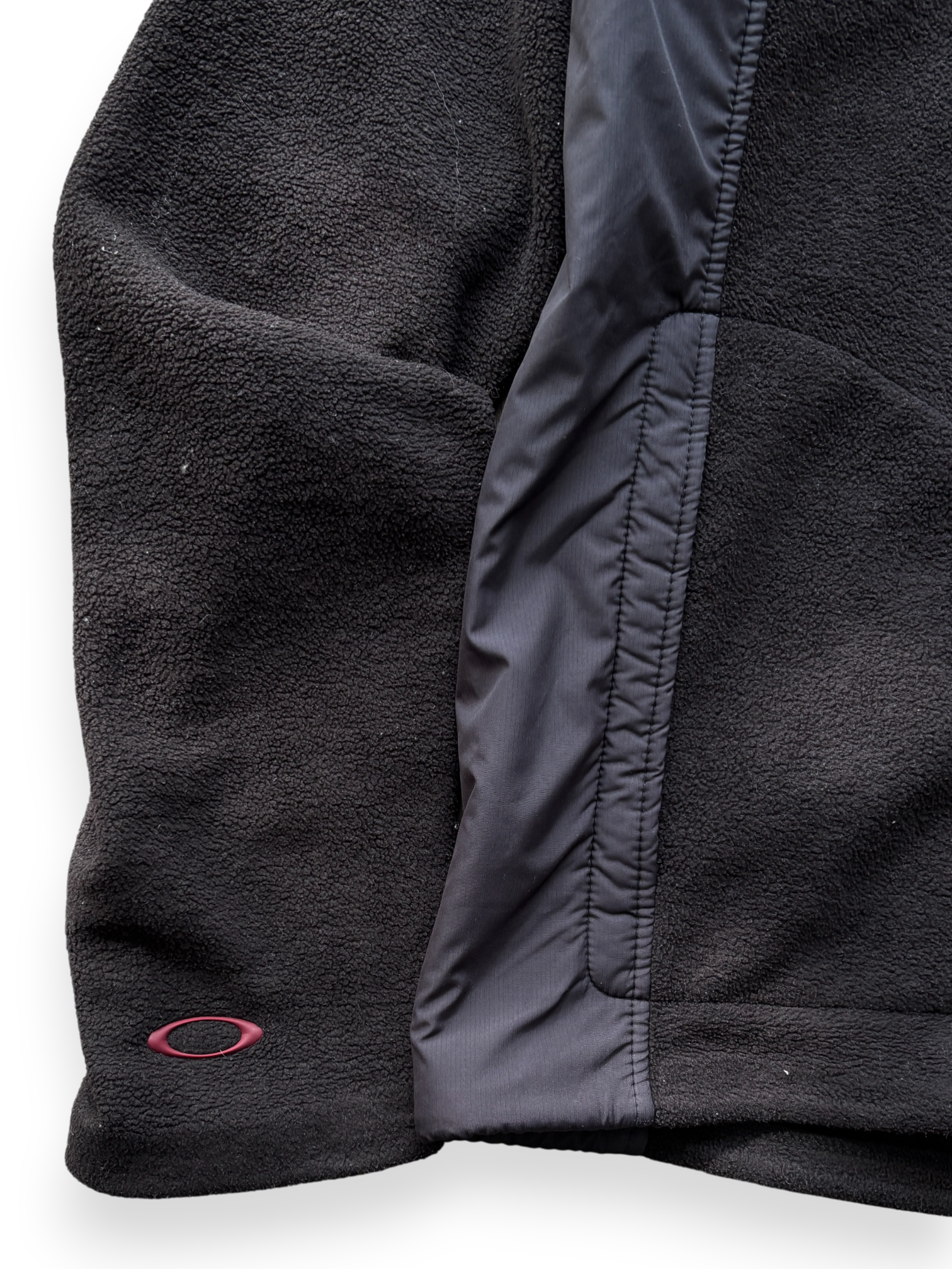 2000's Oakley Fleece Panelled Jacket (M)