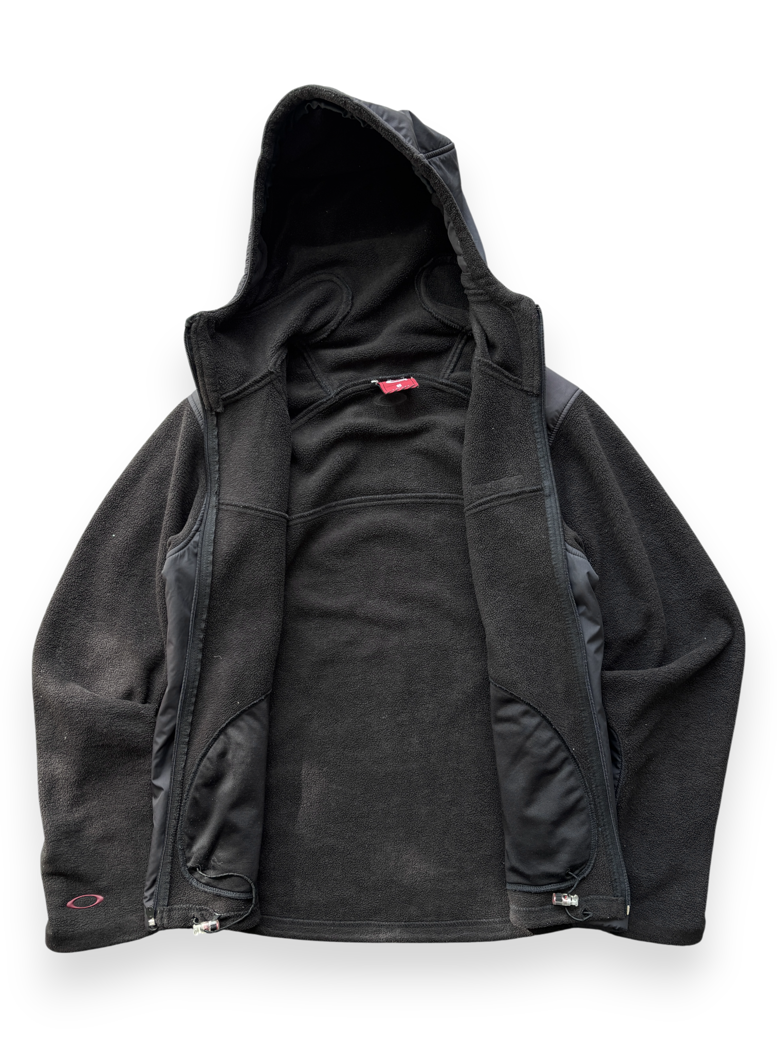 2000's Oakley Fleece Panelled Jacket (M)