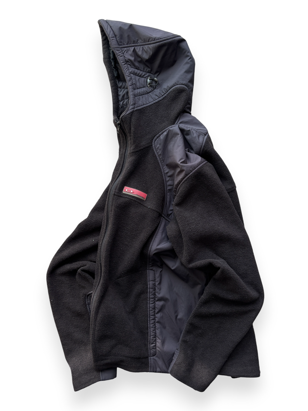 2000's Oakley Fleece Panelled Jacket (M)