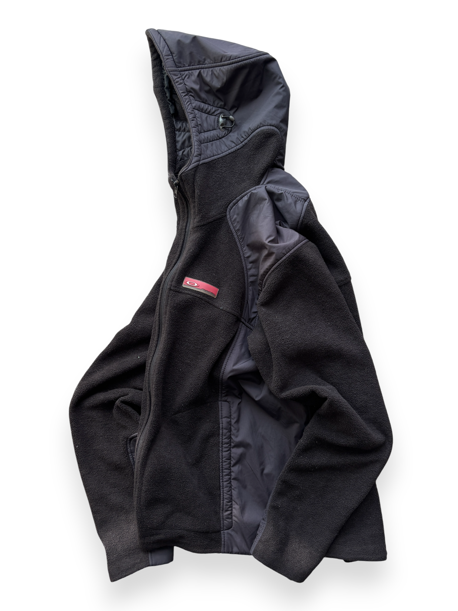 2000's Oakley Fleece Panelled Jacket (M)
