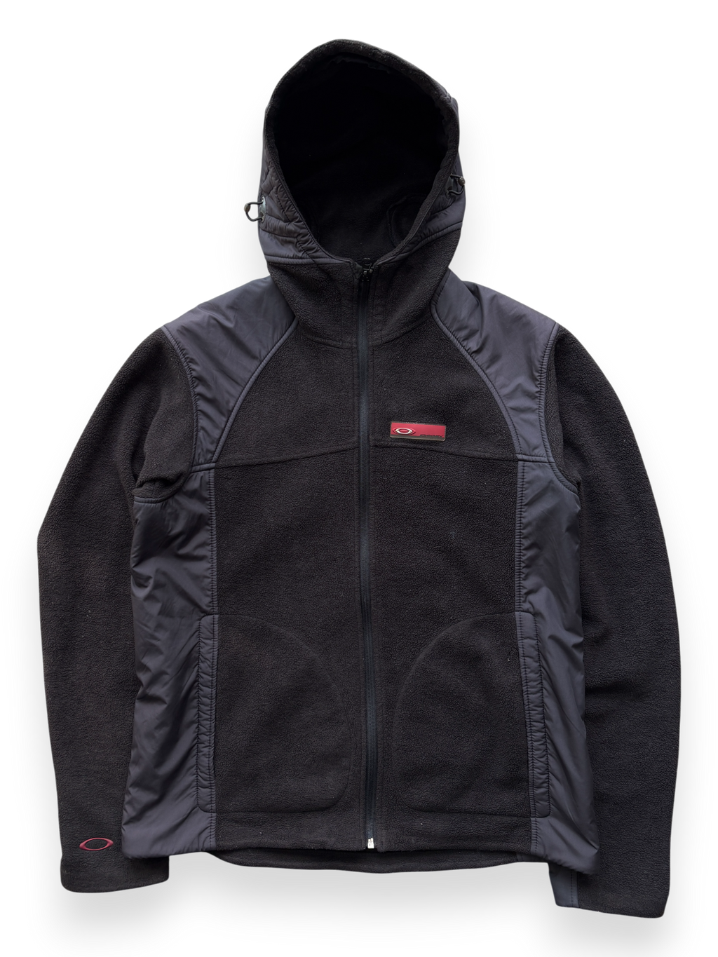 2000's Oakley Fleece Panelled Jacket (M)
