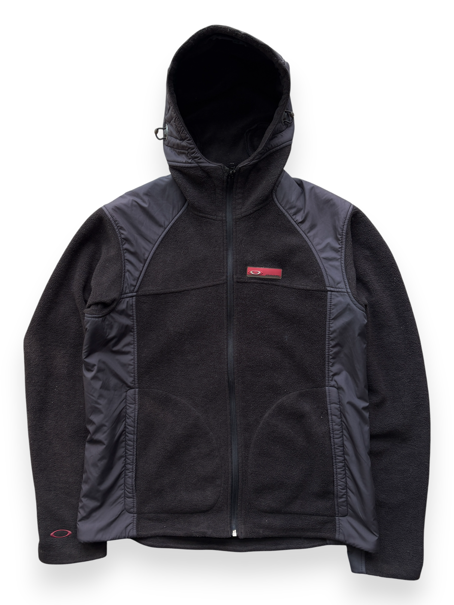 2000's Oakley Fleece Panelled Jacket (M)