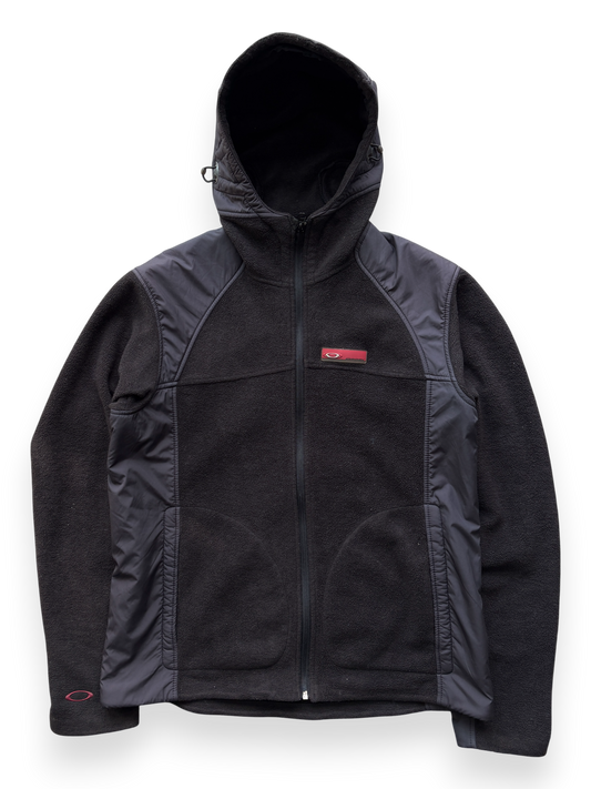 2000's Oakley Fleece Panelled Jacket (M)